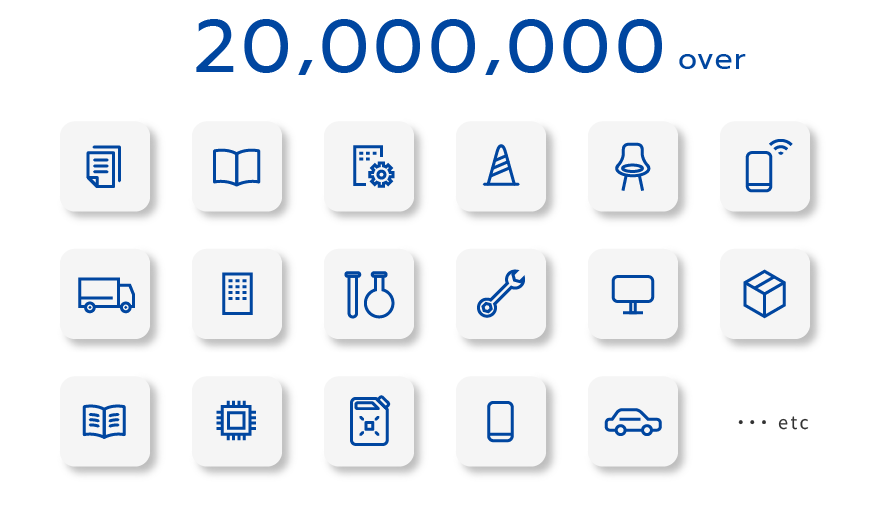 取引品は2000万点以上、調達のすべてを集約